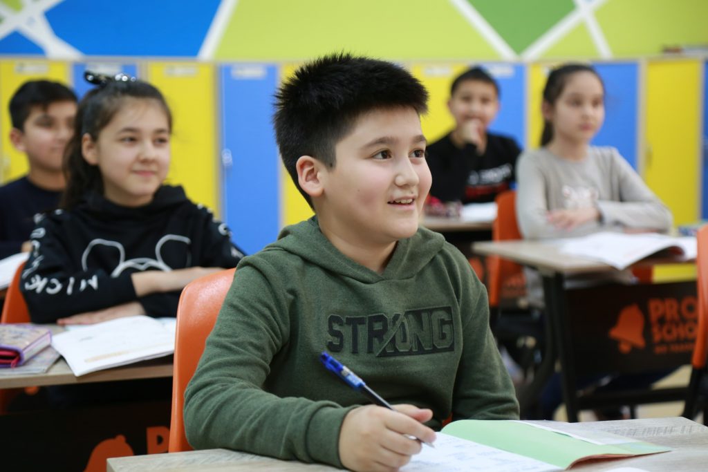 Schoolchildren participating in CNN My Freeom Day