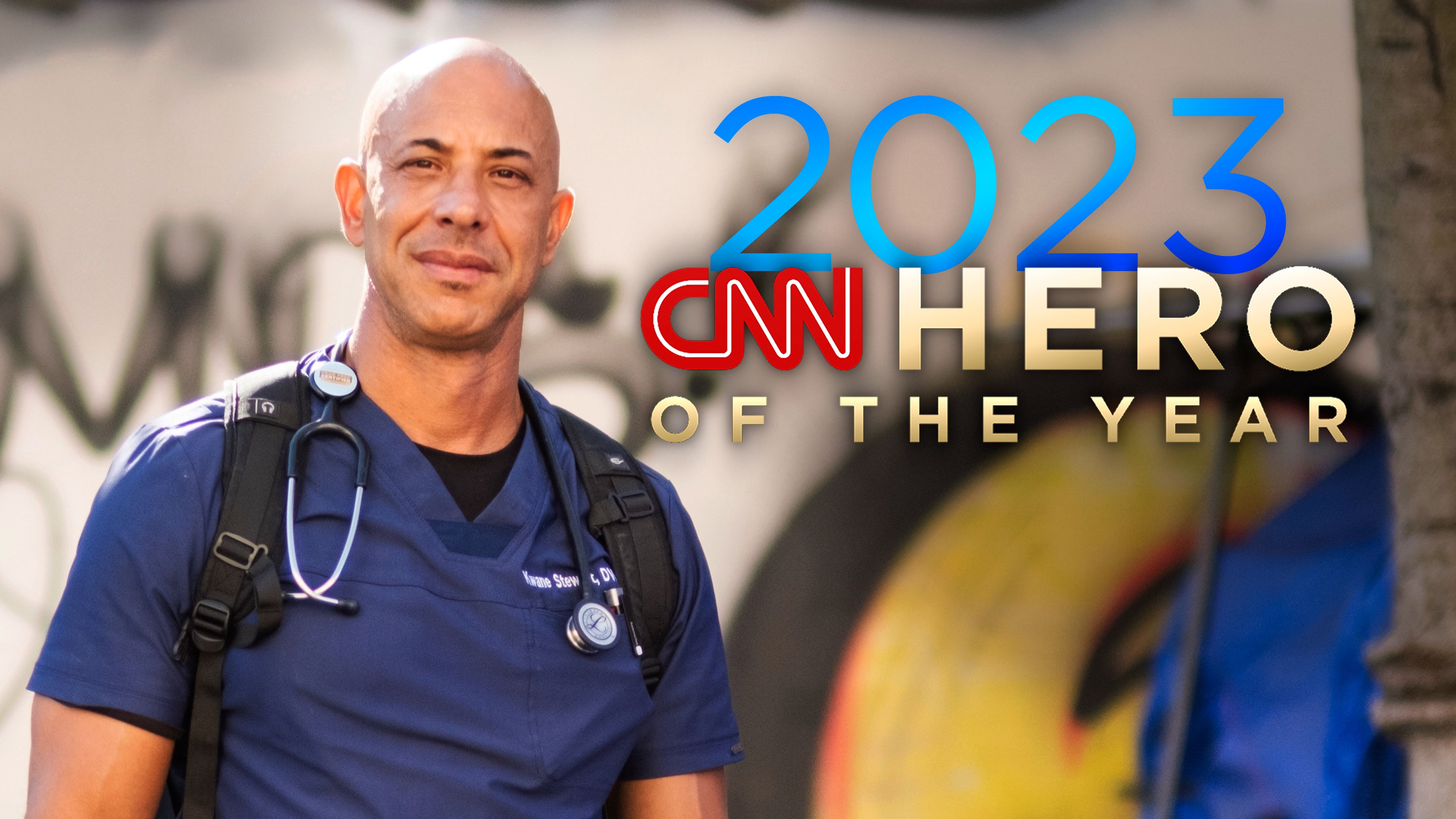 Dr. Kwane Stewart Named 2023 CNN Hero of the Year CNN International