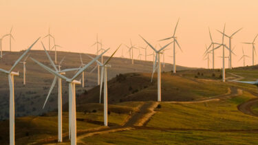 Wind Turbines on a hill
